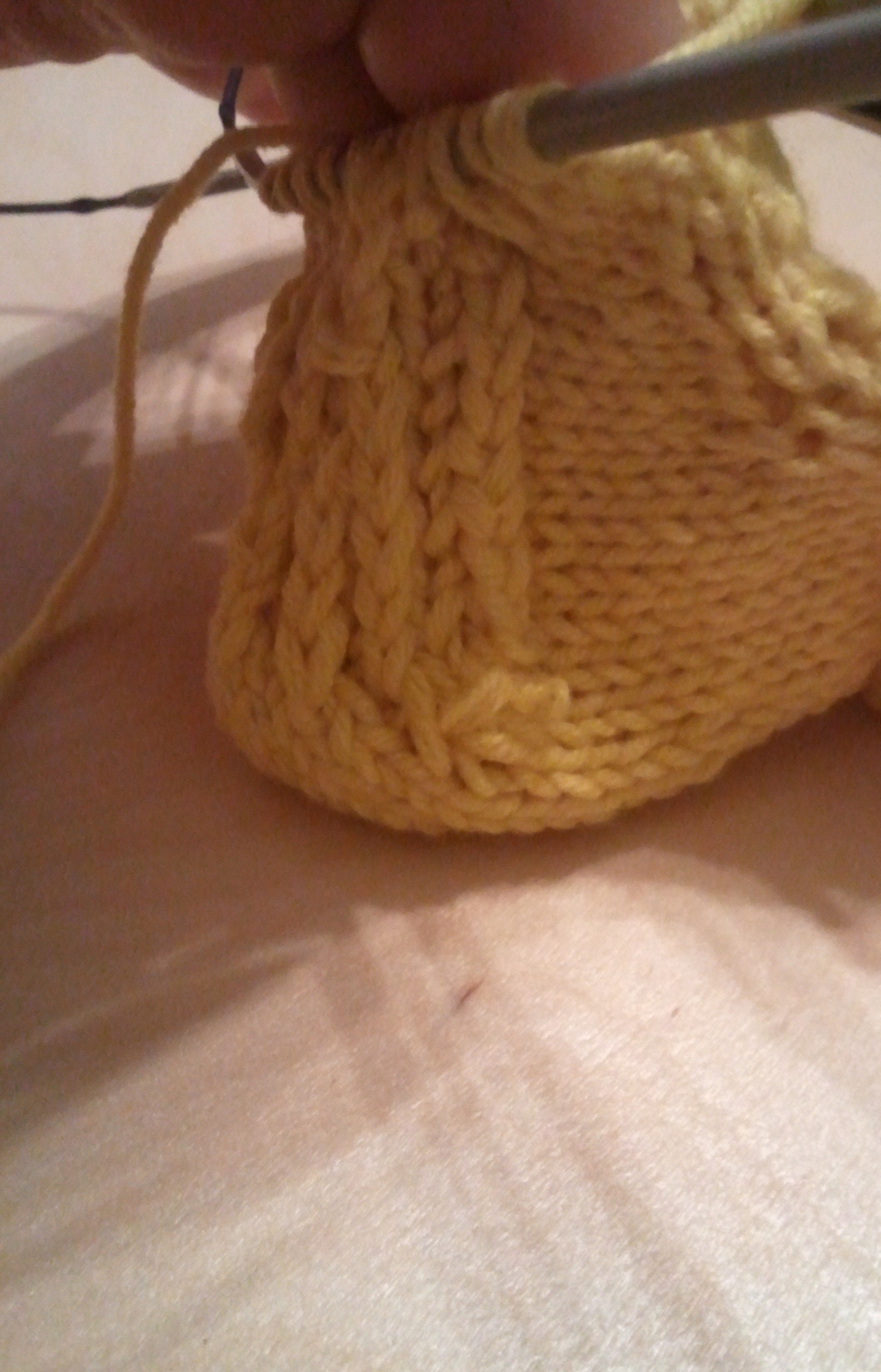 Technique tricot #1 : Deux types de talons de chaussettes