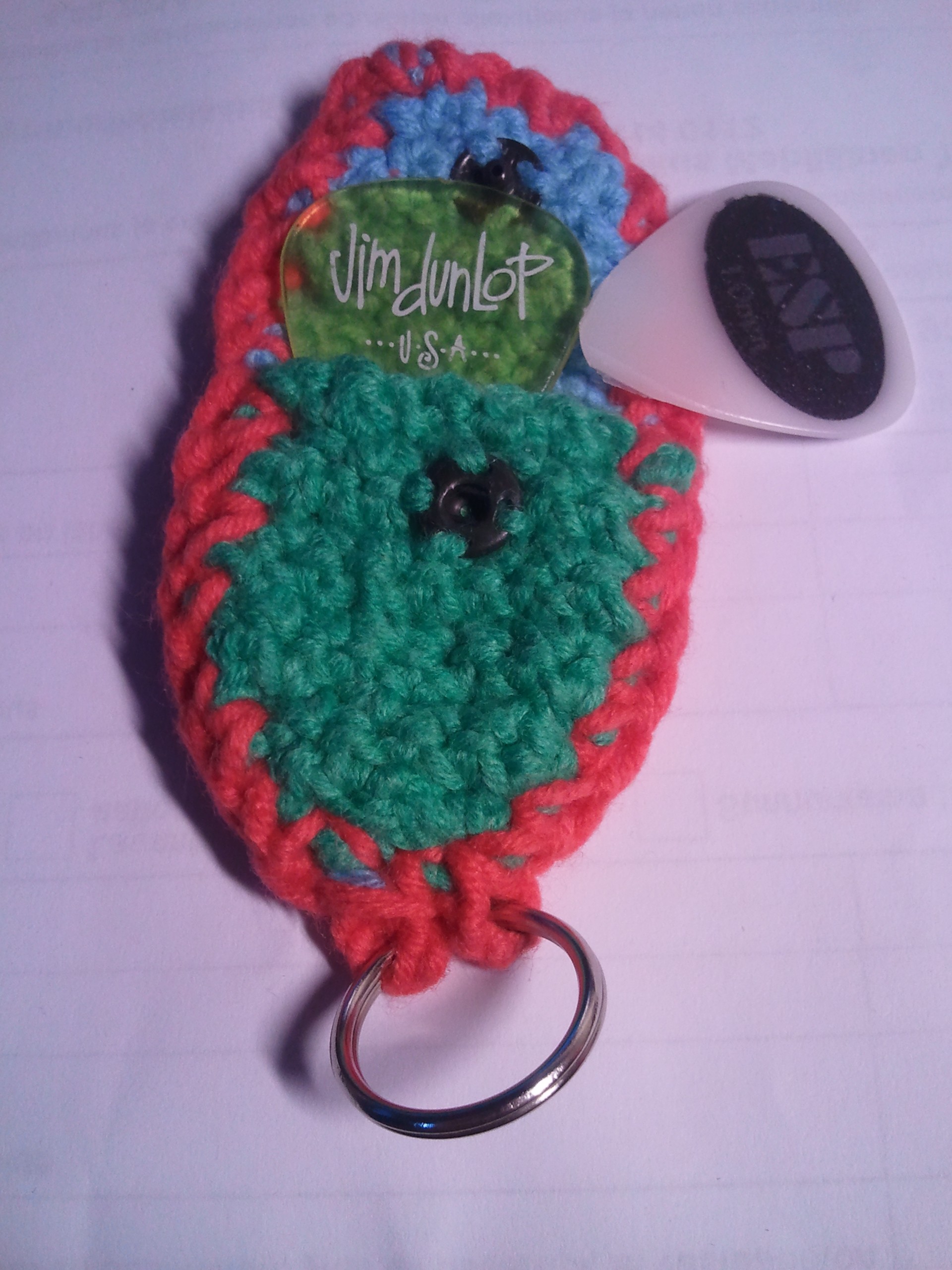 Crochet #2 : Porte-clés porte médiator