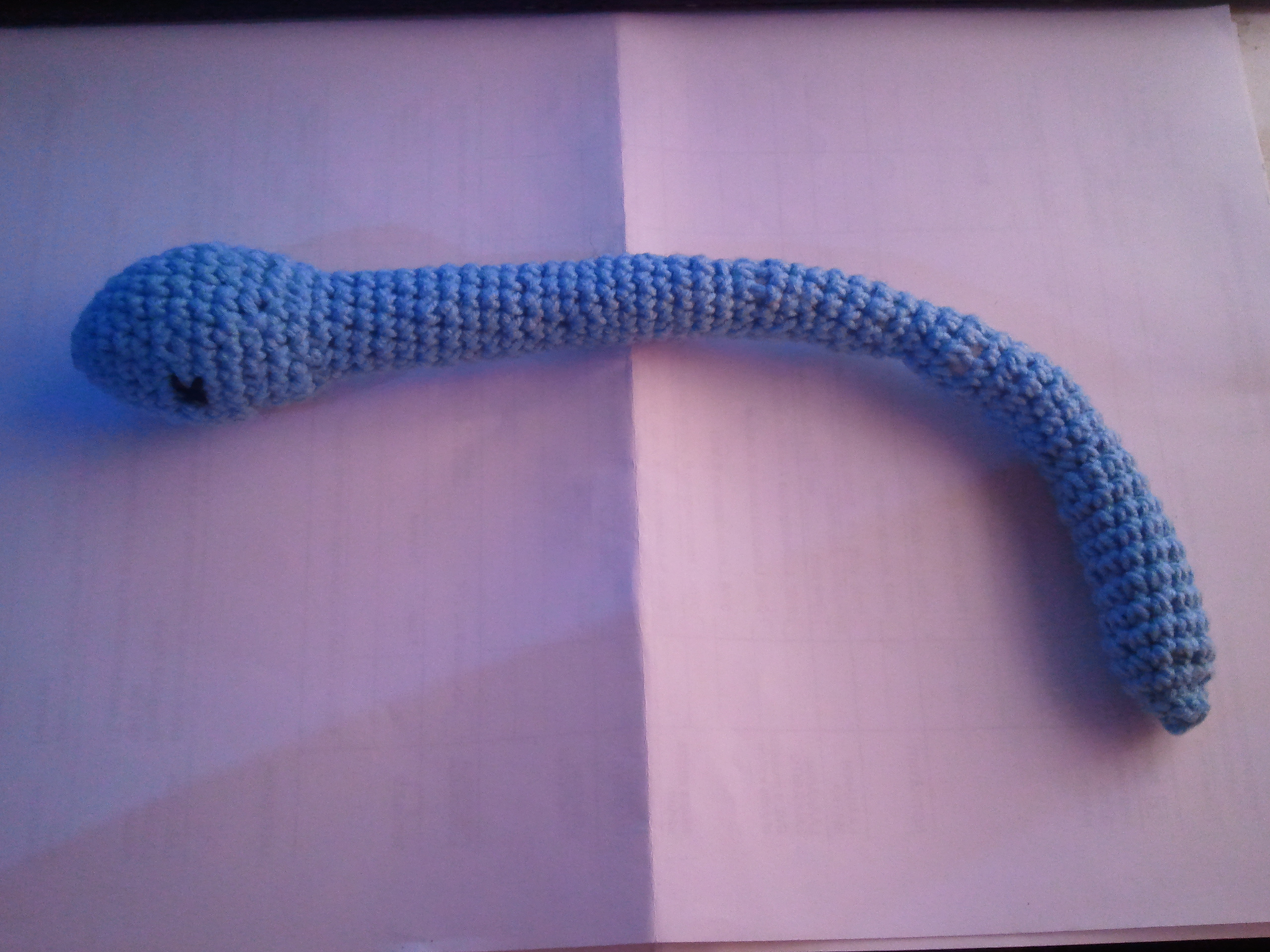 Amigurumi #3 : Un serpent