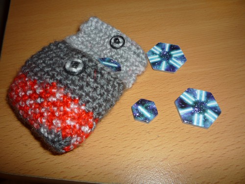 Patron crochet #5 : Mini sac à token pour le jeu Race for the galaxy