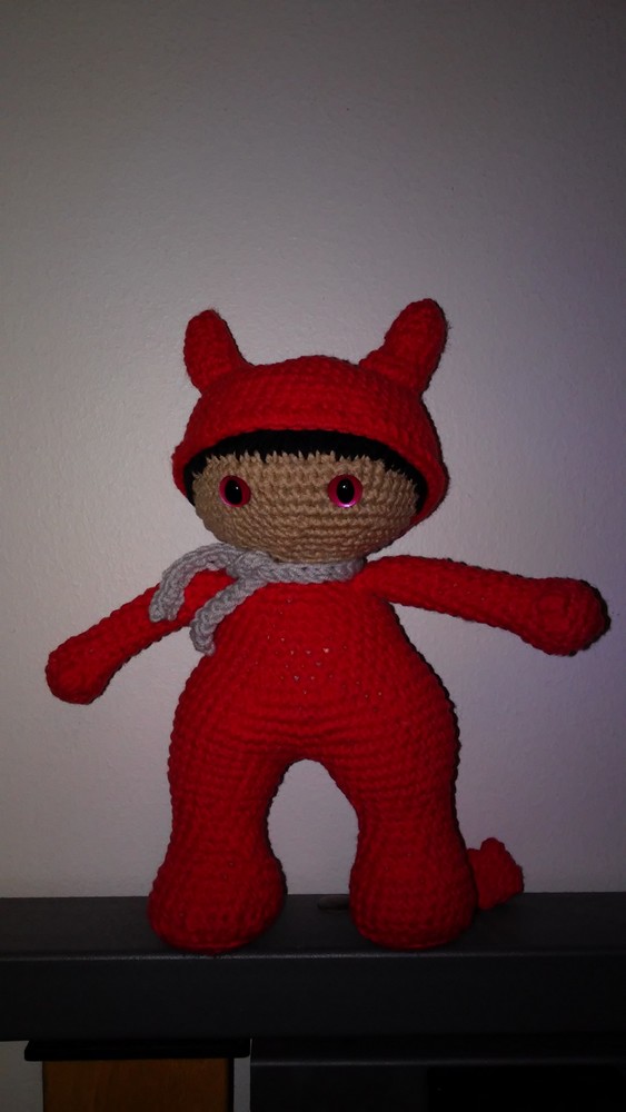 Amigurumi #13 : The little red Devil / Le petit diable rouge
