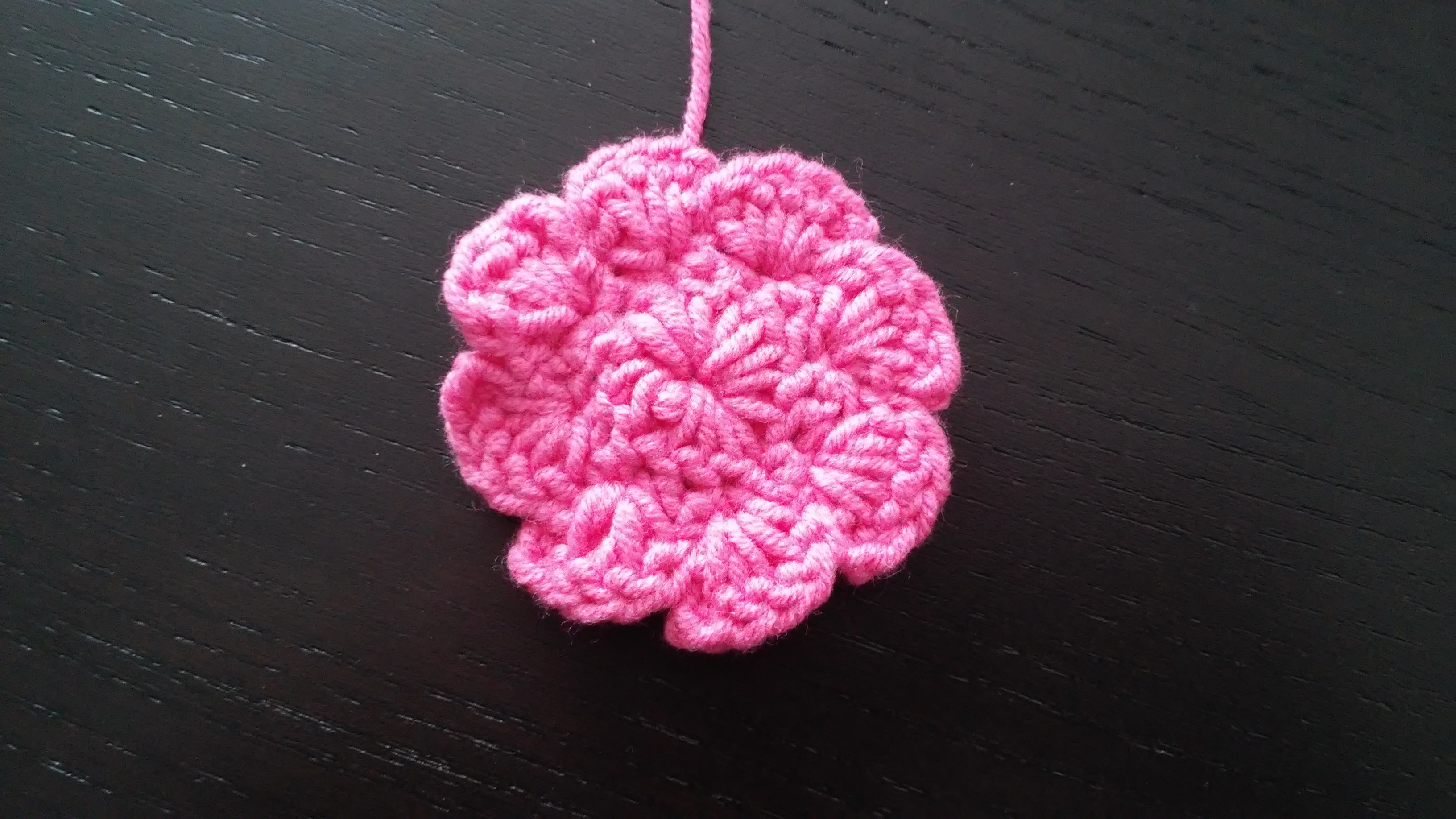 Crochet Appliqués #3 : Patron fleur à 8 pétales