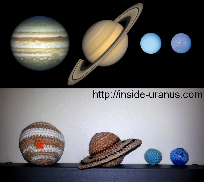 Crochet #17 : Les planètes géantes du système solaire