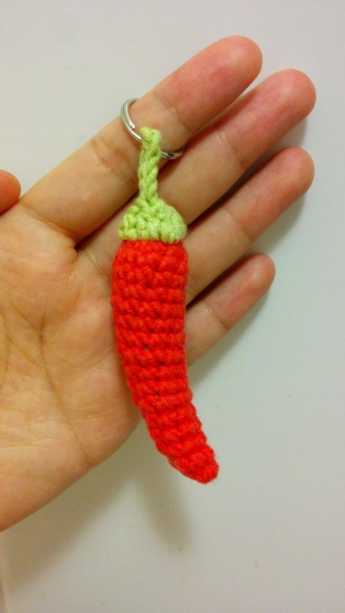 Amigurumi #18 : Chili pepper