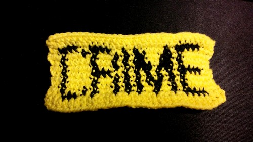 Crochet #24 : Marque-page Crime