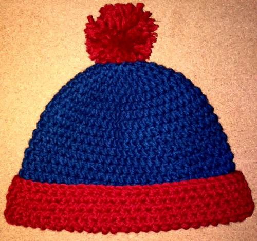 Crochet #22 : Bonnet Stan de South Park