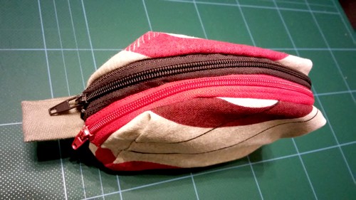 Couture #10 : Pochette à deux fermetures Éclair