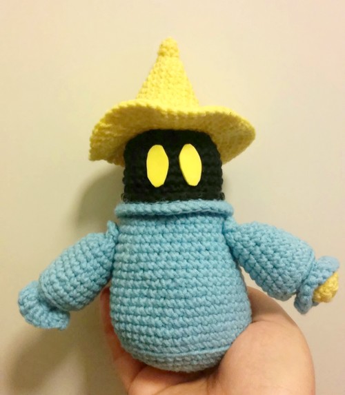 Amigurumi #24 : Mage noir