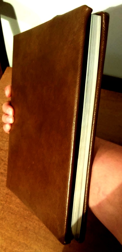 Couture #13 : Couvre livre en cuir