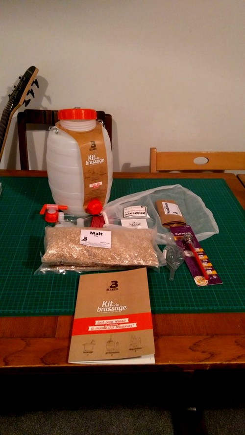 Bière #1 : Mon kit de brassage de bière B Maker