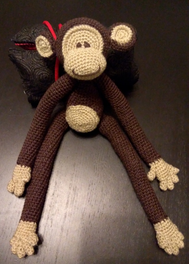 Amigurumi #29 : Singe du kit crochet Aldi So Crafty