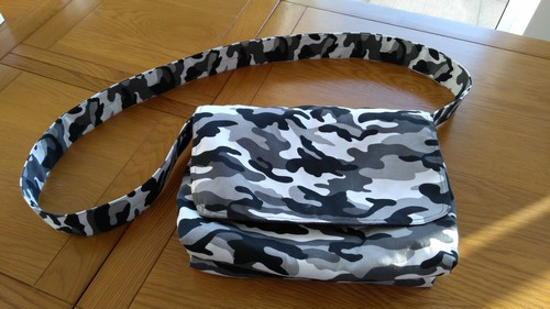 Couture #19 : Sac bandoulière camouflage